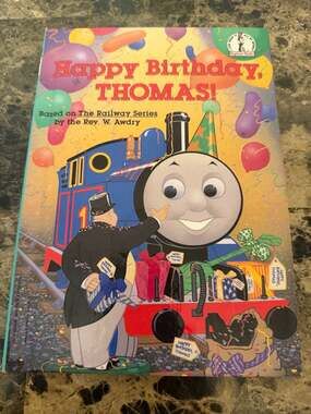 Happy Birthday, Thomas! Hardcover Book by Rev. W. Awdry